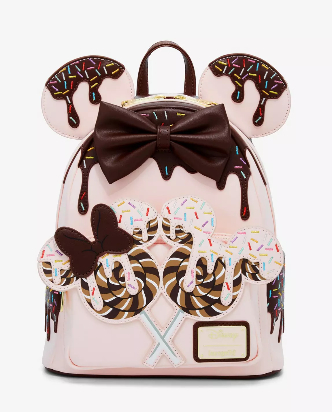 Loungefly Disney Minnie Mouse Chocolate Sprinkle Lollipop  display picture 2