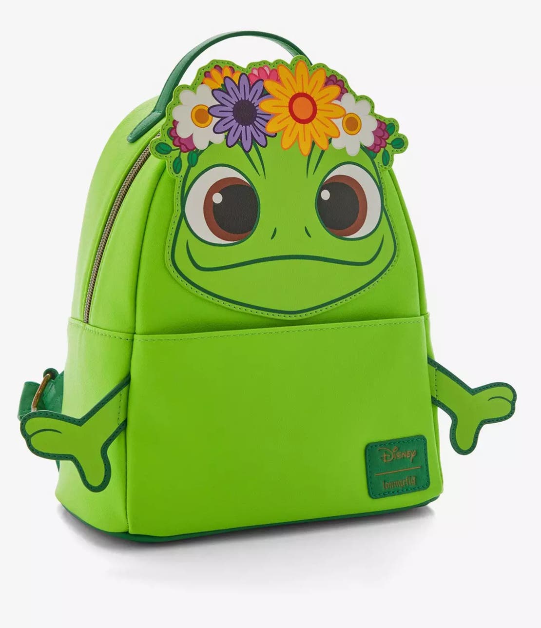 Loungefly Disney Tangled Pascal Flower Crown Mini Backpack