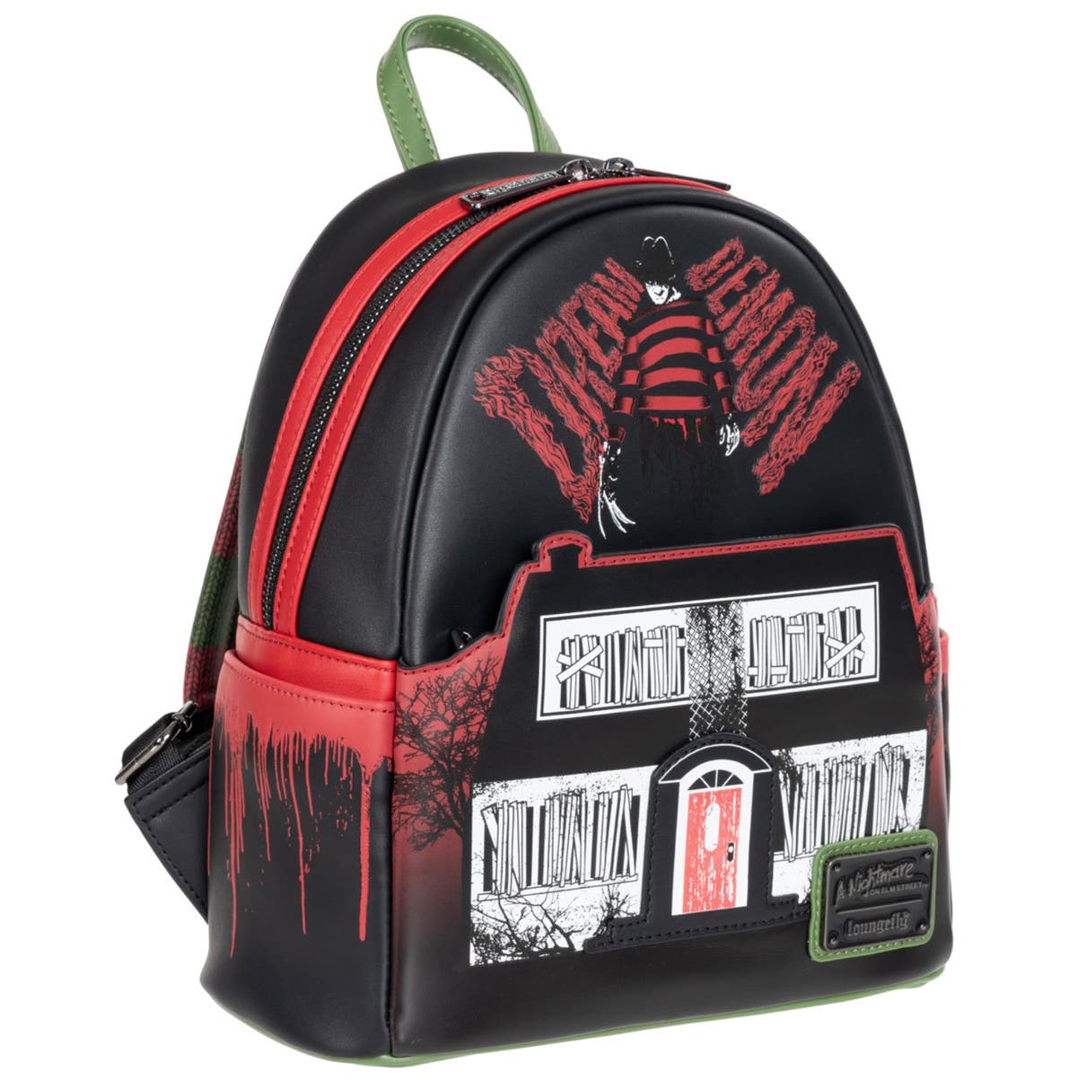 freddy sweater mini backpack Krueger Nightmare on Elm Street Get Lojos Mojo Carry Freddy Kruegers haunting presence wherever you go Loungefly Freddy Krueger | eBay
