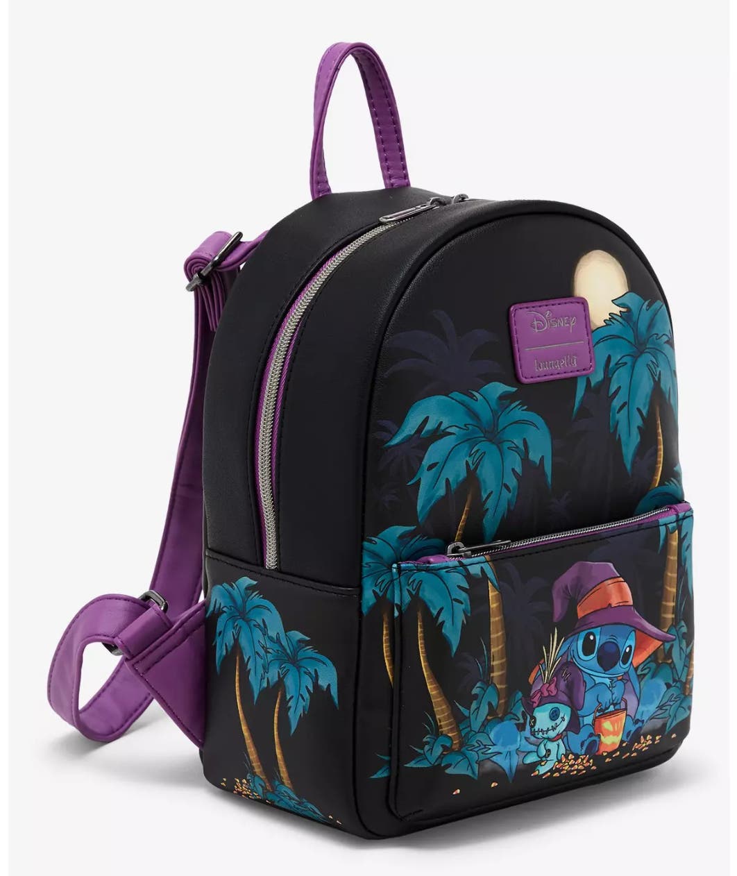 NEW Loungefly Disney Lilo & Stitch Scrump Trick Or Treat Halloween Mini Backpack Loungefly Disney Stitch & Scrump Trick Or Treat Halloween  main image 2