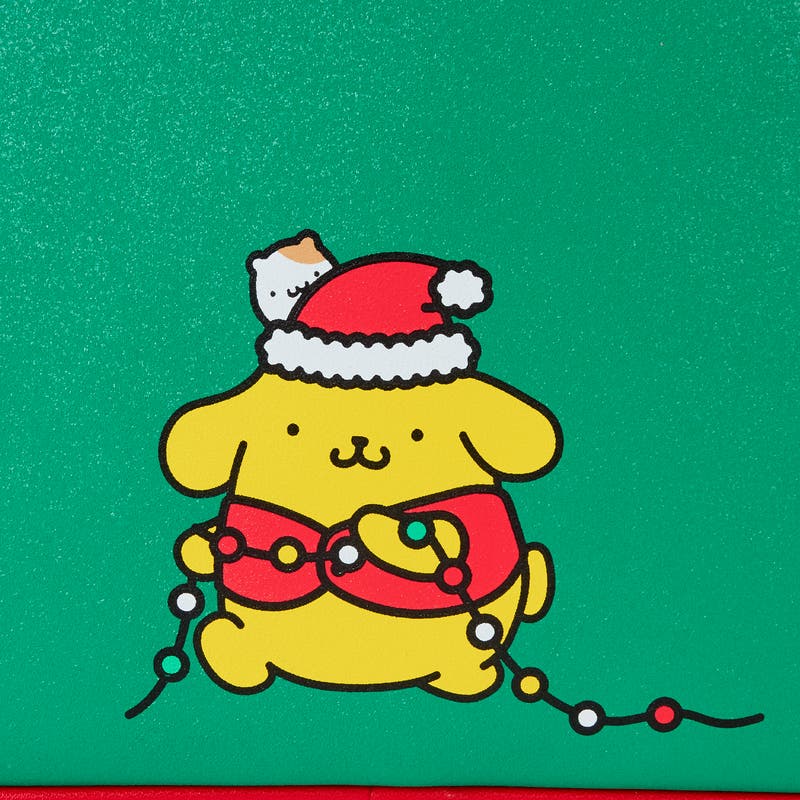 Loungefly Sanrio Exclusive Pompompurin Christmas Wreath  display picture 2