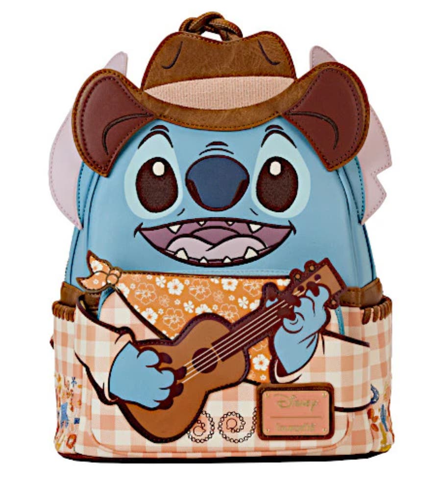 Loungefly Disney Lilo and Stitch Western Stitch Cosplay Mini
