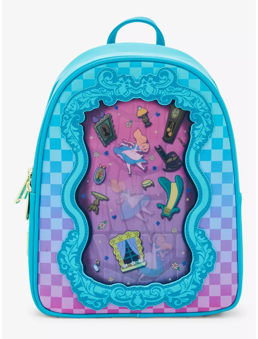 Loungefly Disney Alice in Wonderland Rabbit Hole Backpack - Thumbnail 2