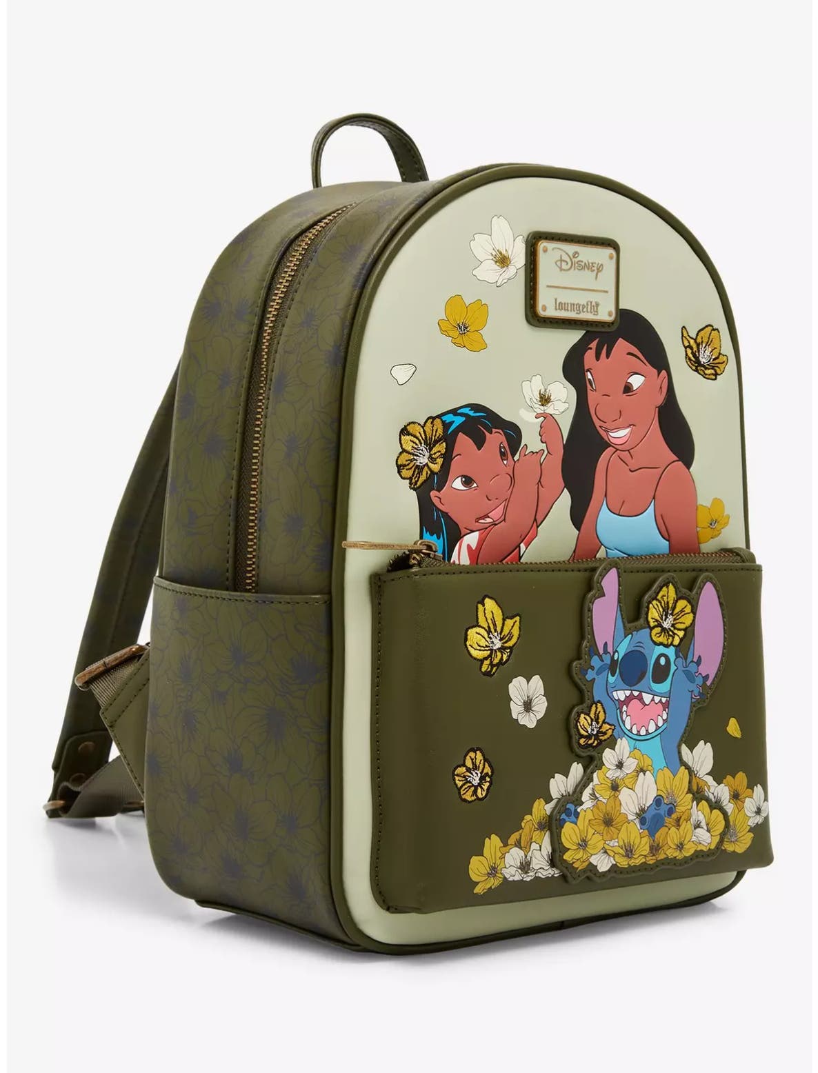 Loungefly Disney Lilo & Stitch Floral Character Portraits  display picture 3