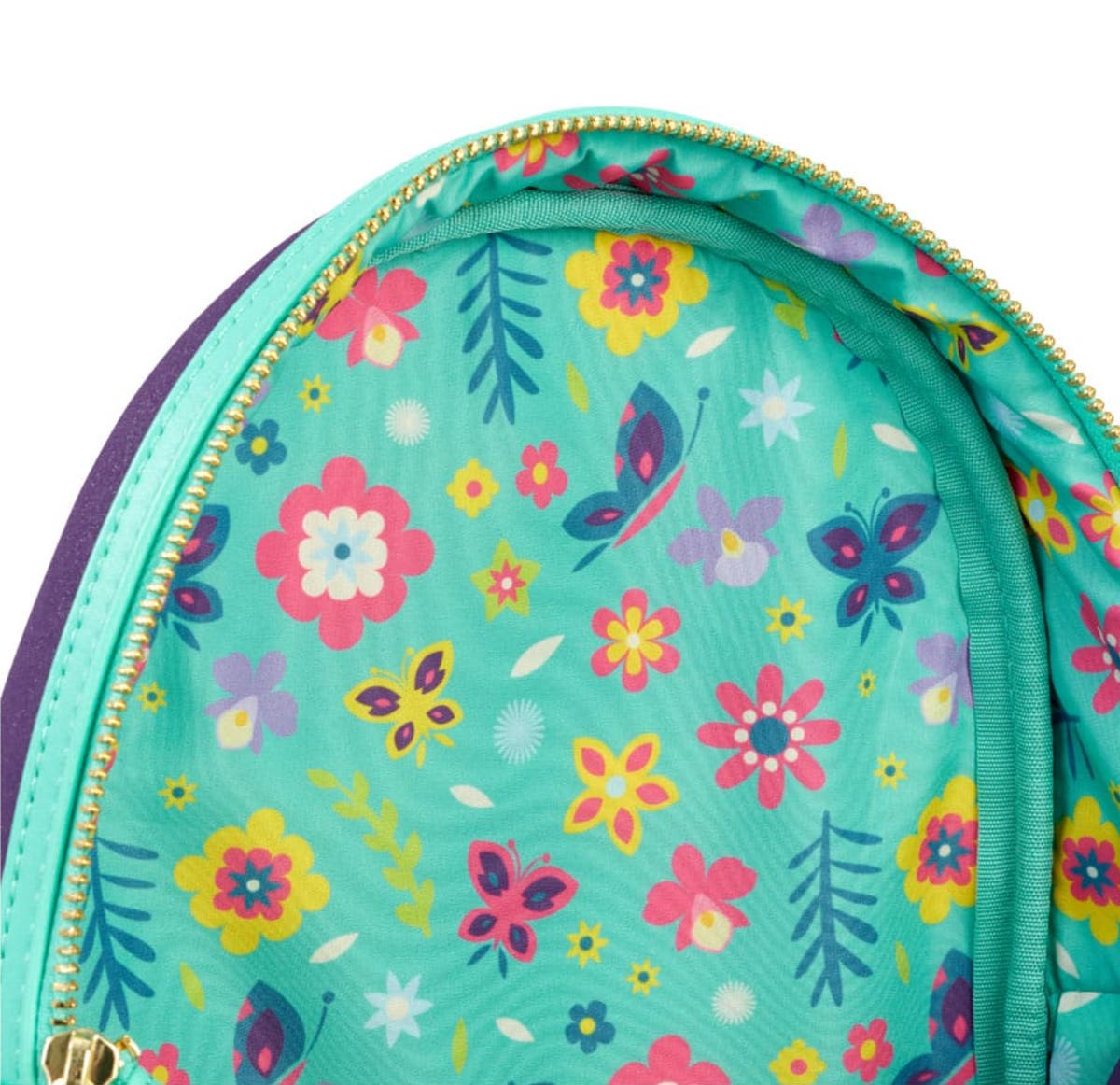 NEW Loungefly Disney Encanto Movie Mirabel Butterflies Mini Backpack Encanto 10 Inch Backpack | Encanto Accessories main image 2