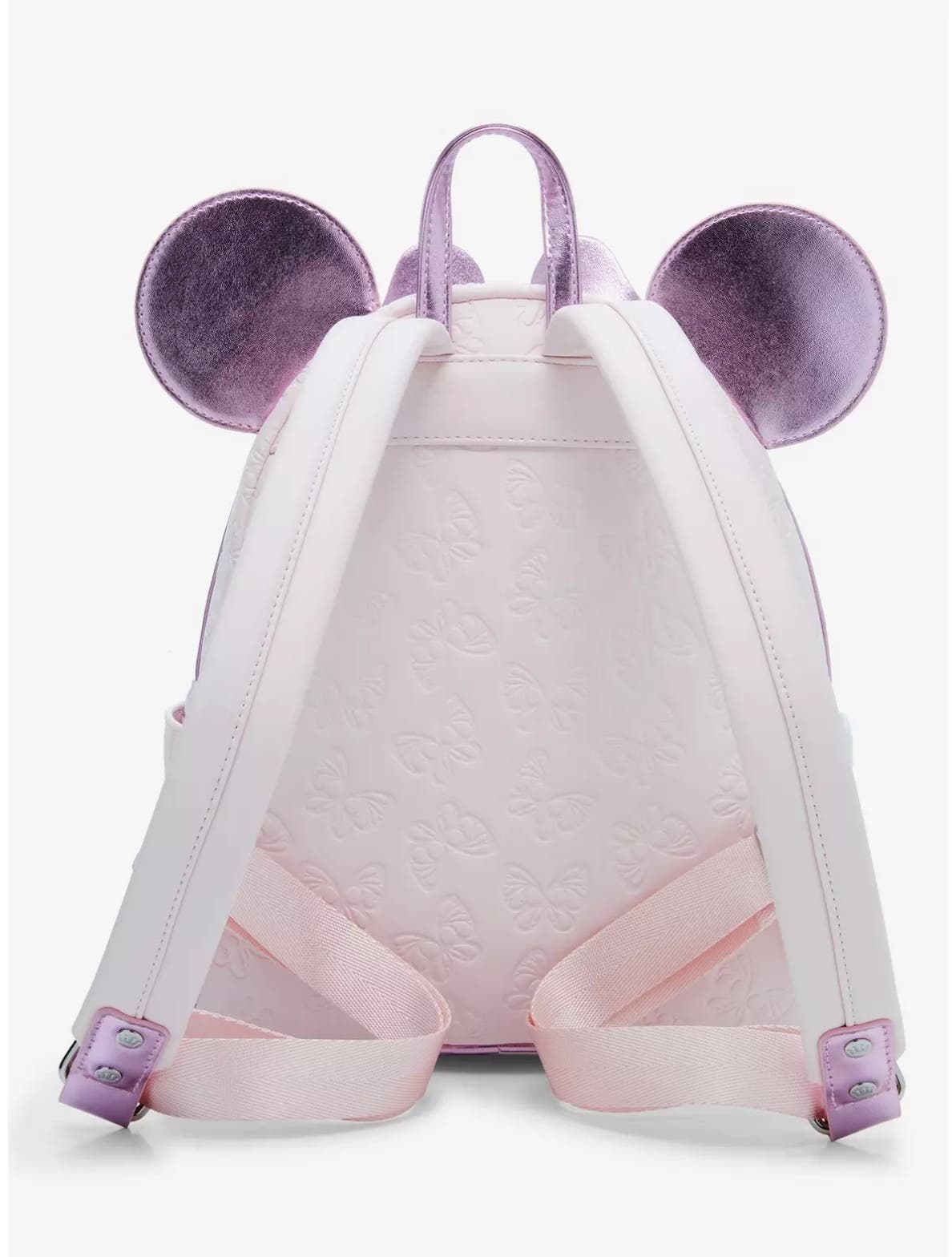 New! Loungefly Disney Minnie Pastel Butterfly Mini Backpack Loungefly Disney Minnie Mouse Pink Butterfly Mini Backpack  main image 3