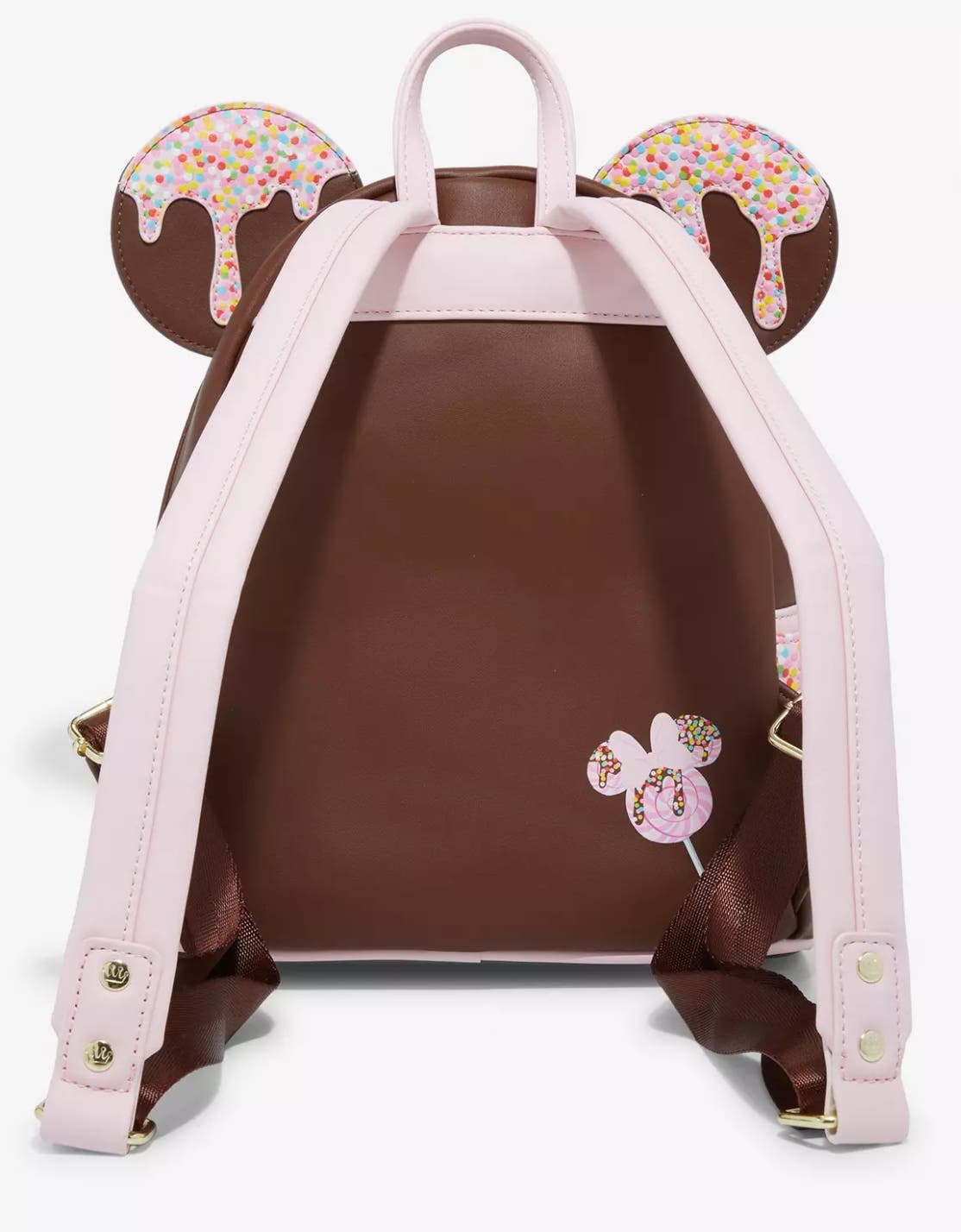 Loungefly Disney Minnie Mouse Chocolate Lollipop Ears Mini  display picture 3