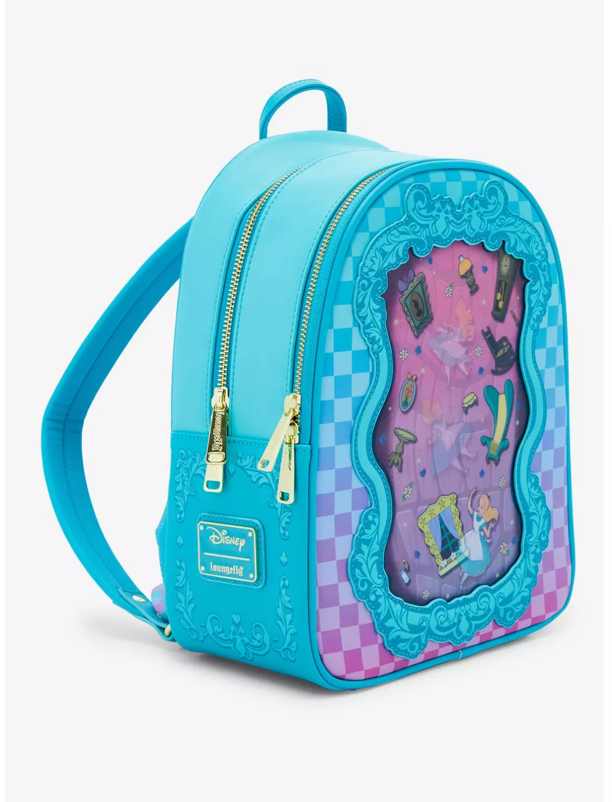 Loungefly Disney Alice in Wonderland Rabbit Hole Backpack - Thumbnail 4