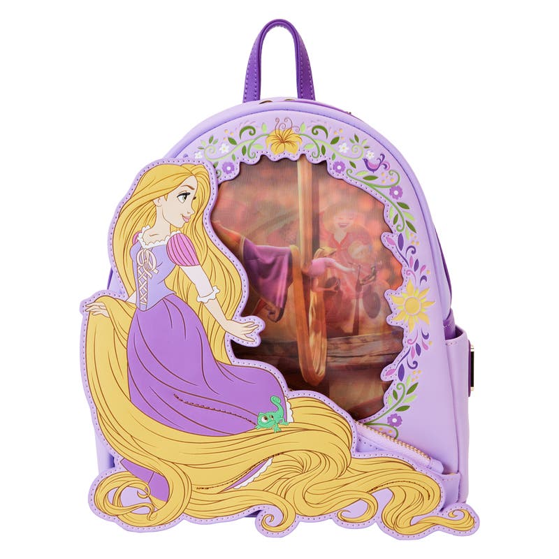 disney tangled mini backpack Rapunzel Swinging from Tower Mini-Backpack Its the perfect way to show off one of your favorite Disney Princesses New! Available Now: Loungefly Disney