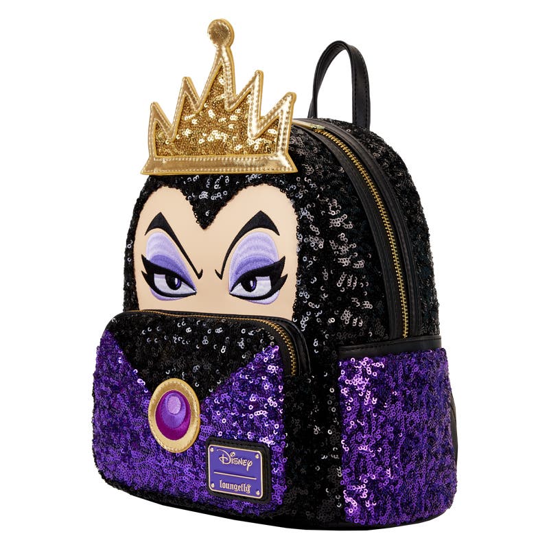 Loungefly Disney Snow White Evil Queen Exclusive Sequin  display picture 3