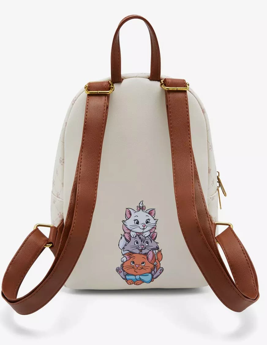 disney cat mini backpack Loungefly Dogs and Cats Machiavelli – Shopville themed backpack is not only a functional accessory but also a delightful tribute to the classic story Loungefly Disney Parks Cats Chibi