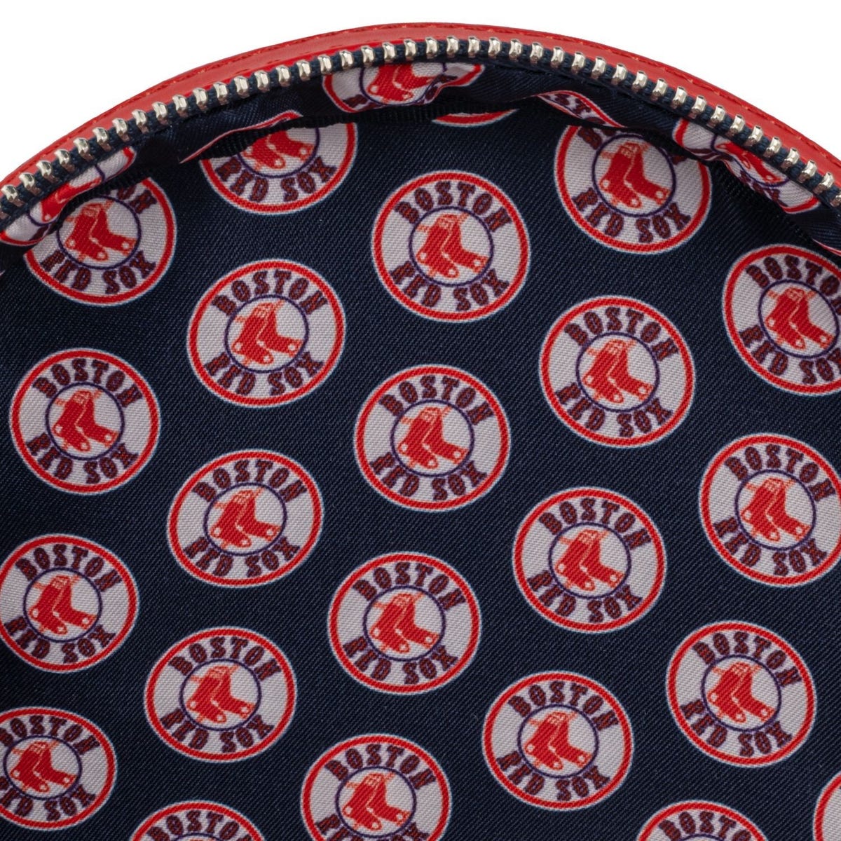 SPECIAL EDITION Loungefly Red Sox Red Backpack Loungefly MLB Boston Red Sox Patches Mini | Mercari main image 4
