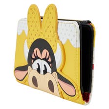 Loungefly Disney Clarabelle Cow Cosplay Bifold Wallet Loungefly Disney Clarabelle Cow Cosplay Bifold Wallet
