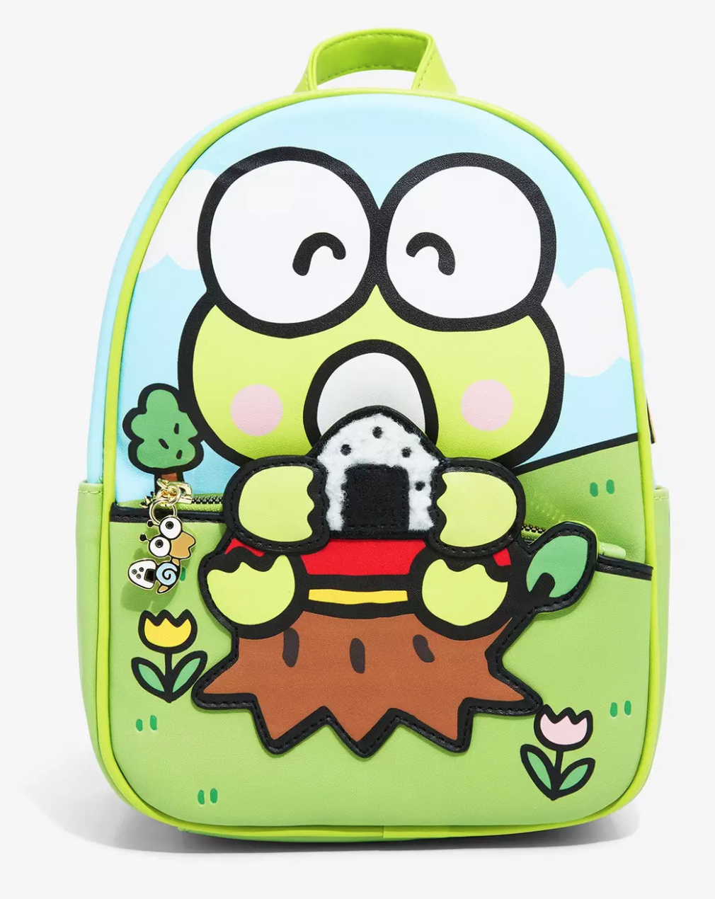 Her Universe Sanrio Keroppi Onigiri Mini Backpack | MadBagger.com