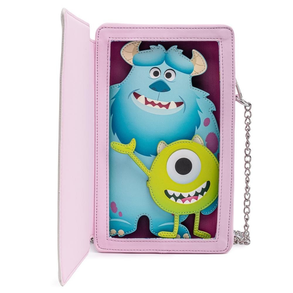 LOUNGEFLY Disney Pixar Monsters Inc Boo's Door Crossbody Bag |  MadBagger.com Loungefly Authorized Retailer