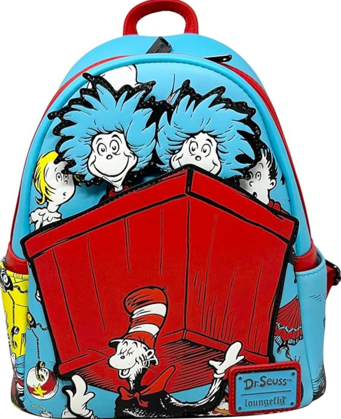 Loungefly Dr Seuss Thing 1 and 2 Pop-Up Cosplay Mini  display picture 1