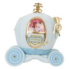 Loungefly Stitch Shoppe Disney Cinderella Pumpkin Carriage Figural Crossbody Bag MadBagger Loungefly Authorized Retailer