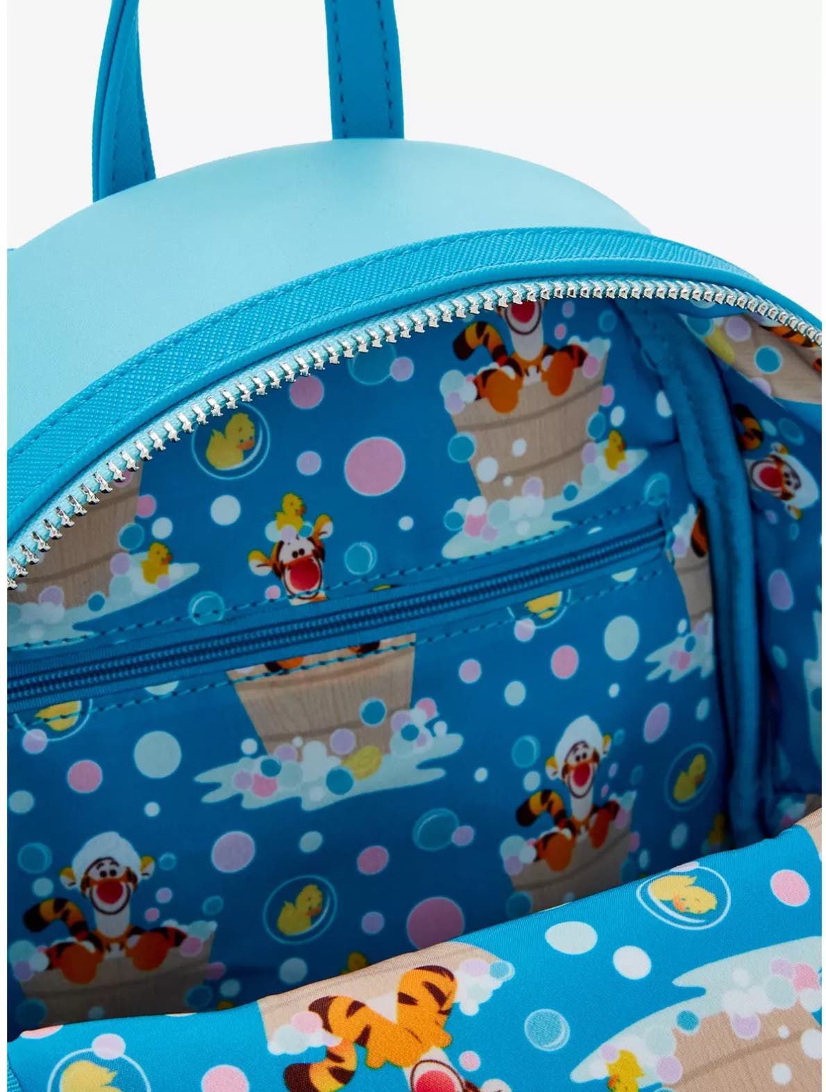Loungefly Disney Tigger Bubble Bath Mini Backpack - Turquoise & Orange Loungefly Disney Winnie the Pooh Tigger Bathtime Mini  main image 2