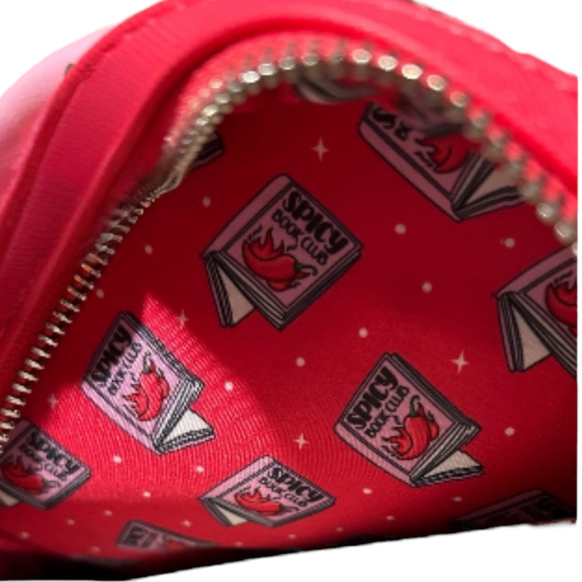 Loungefly Spicy Book Club Mini Backpack Limited Edition You can get the Spicy Book Club bag online at @booksamillion  main image 2