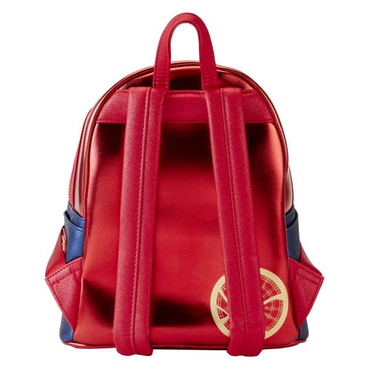 disney captain marvel mini backpack America Endgame Hero Mini-Backpack a top handle Marvel's Captain Marvel Reversible Mini