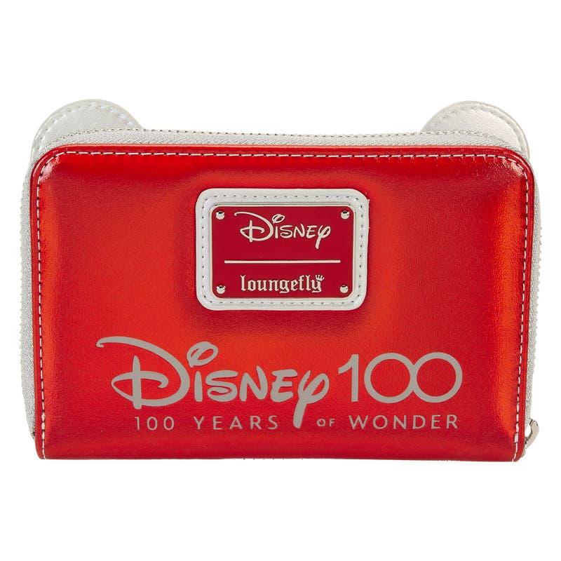 【Lounge Fly】Disney100 Winnie the Cosplay Zip Around Wallet Loungefly Disney100 Exclusive Platinum Winnie the Pooh