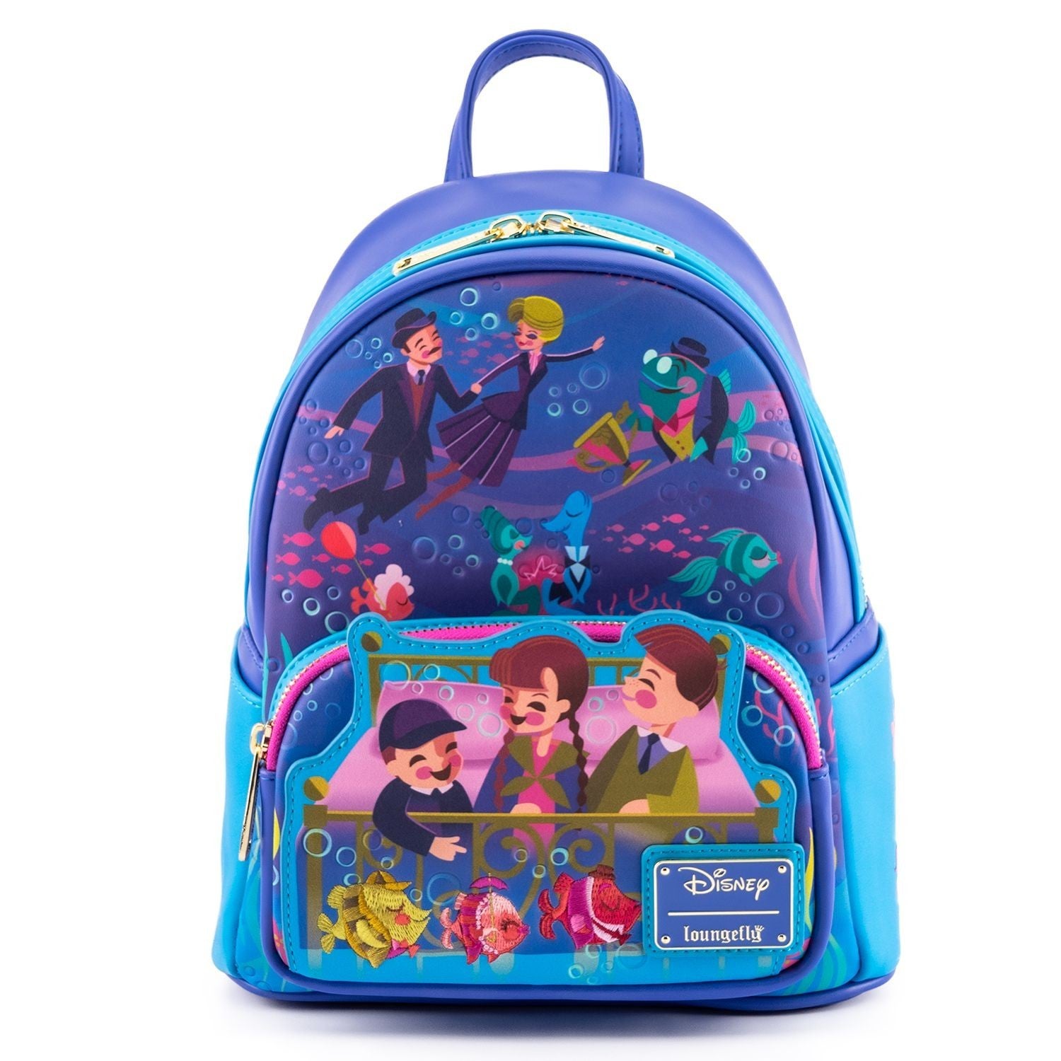 Disney Bedknobs and Broomsticks Underwater Mini Backpack by Loungefly LOUNGEFLY DISNEY BEDKNOBS AND BROOMSTICKS UNDERWATER MINI  main image 3