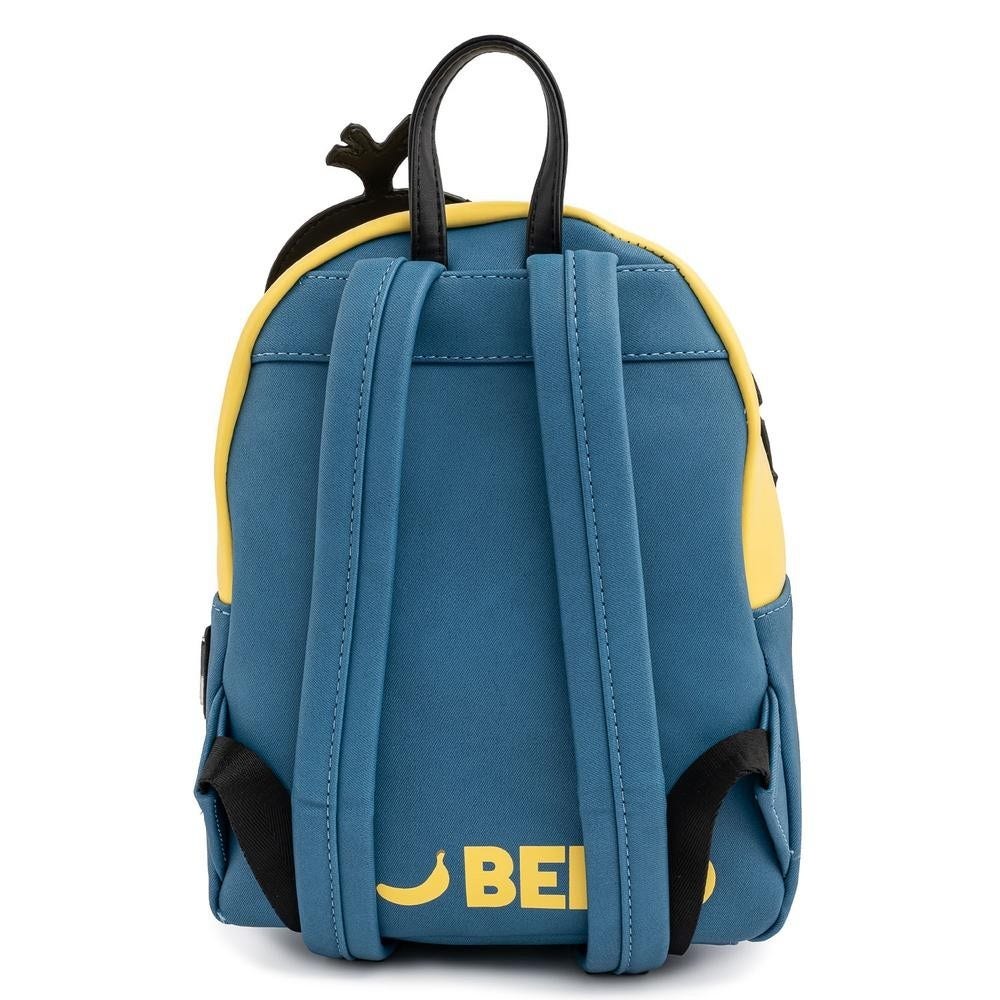 LOUNGEFLY Minions Triple Minion Bello Mini Backpack  display picture 3