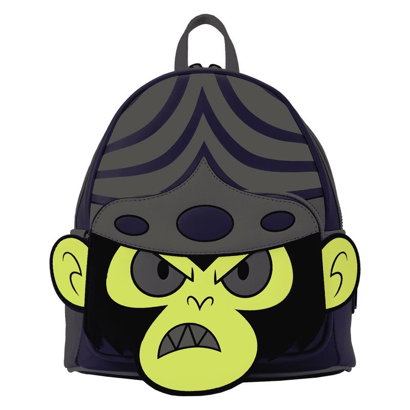 Loungefly Cartoon Network Powerpuff Girls Mojo Jojo Glow Cosplay Mini Backpack LOUNGEFLY Powerpuff Girls Mojo Jojo Glow Cosplay Mini  main image 4
