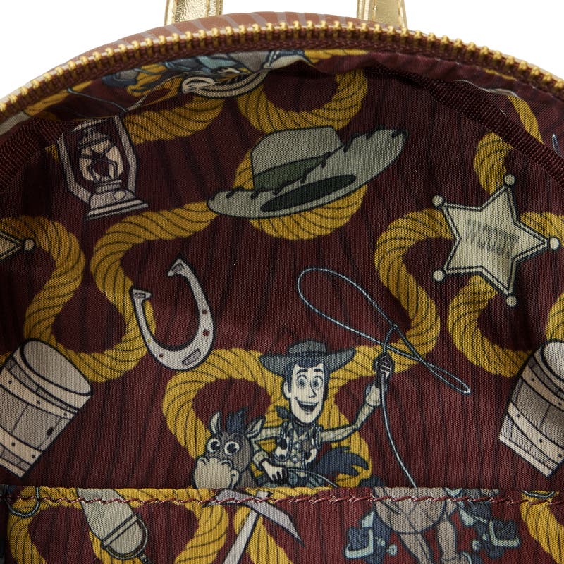 【Lounge Fly】Toy Story Woody Puppet Mini Backpack EXCLUSIVE DROP: Loungefly Toy Story Woody's Roundup Puppet