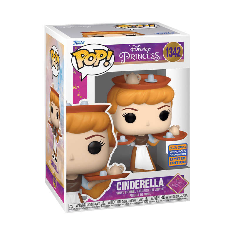 Funko Pop! Pop! Disney Cinderella With Trays #1342 | MadBagger.com