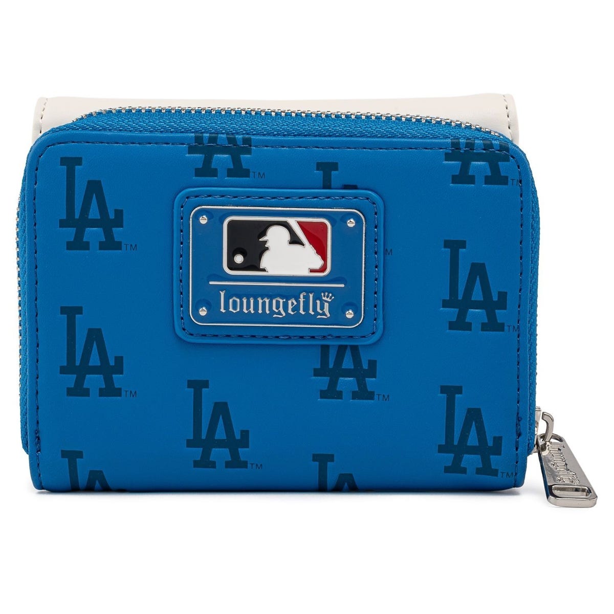 LOUNGEFLY MLB LA Los Angeles Dodgers Baseball Seam Stitch