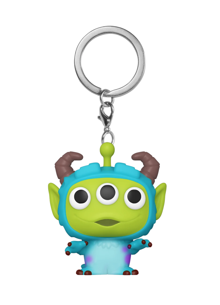 Disney's Monsters Inc. Sulley Alien Remix Pocket Pop! Keychain |  MadBagger.com Loungefly Authorized Retailer
