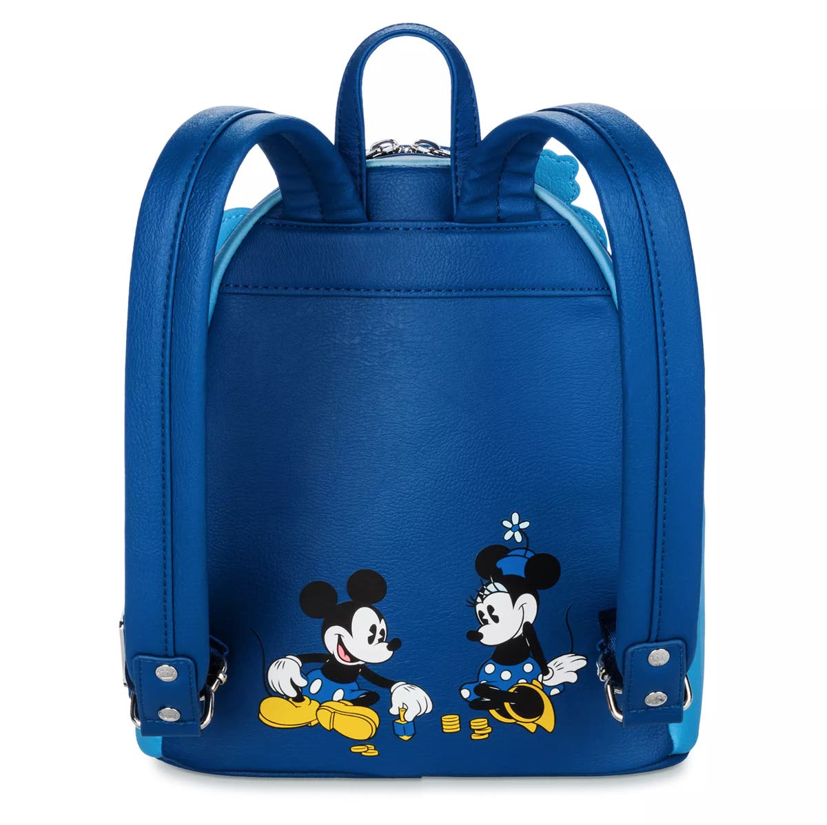 LOUNGEFLY Mickey and Minnie Mouse Hanukkah Light-Up Mini  display picture 2