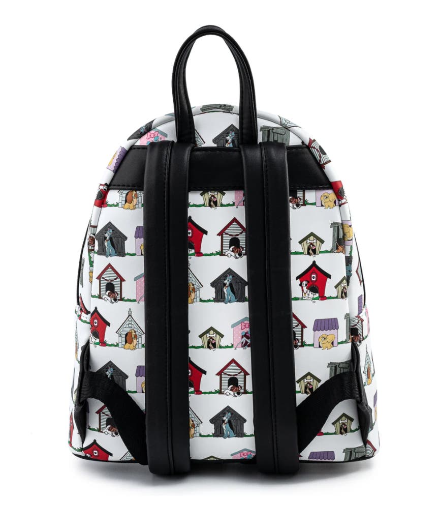 LOUNGEFLY Disney Dog Houses AOP Mini Backpack | MadBagger  display picture 1