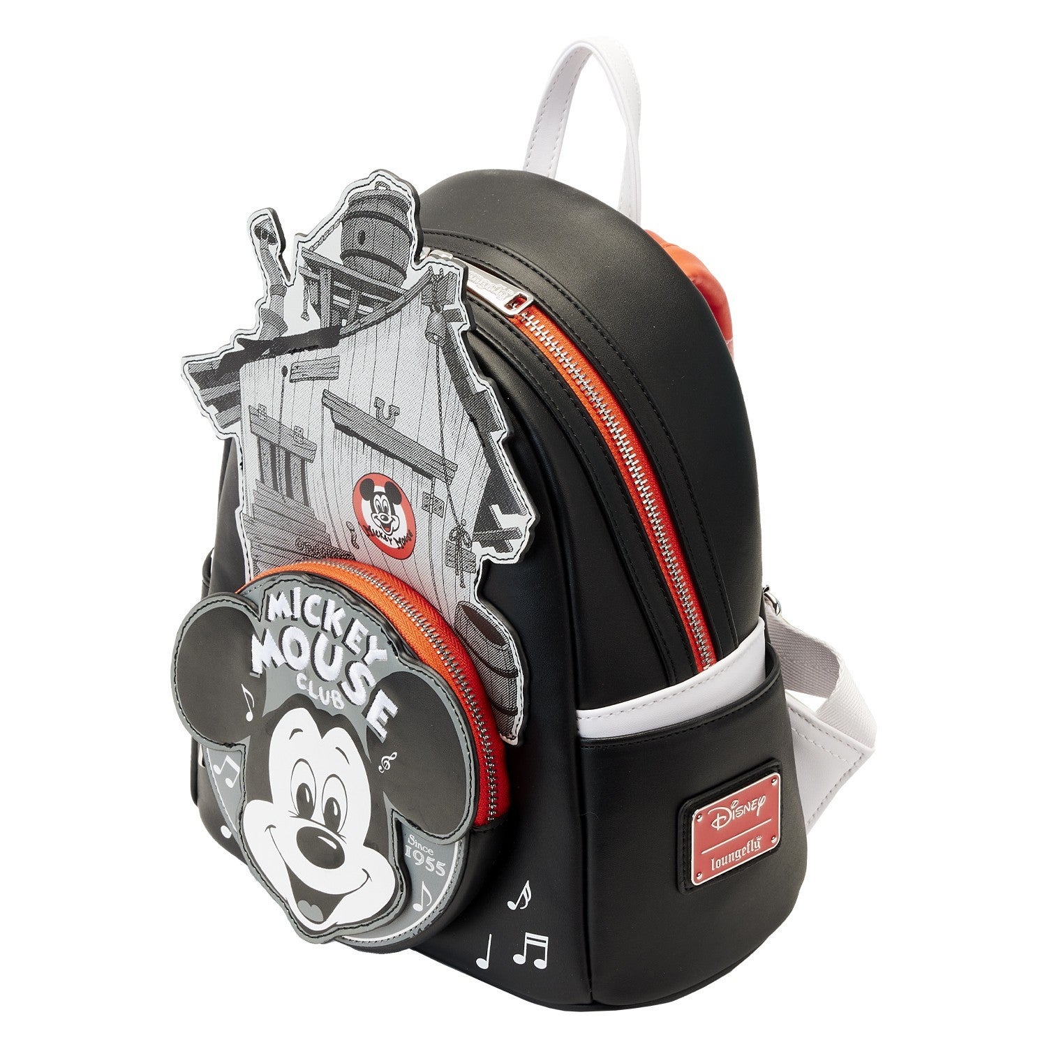 Loungefly Disney 100th Mickey Mouse Club House Mini Backpack  display picture 3