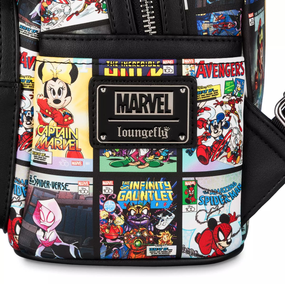LOUNGEFLY Disney100 Mickey Mouse and Friends Marvel Comics 