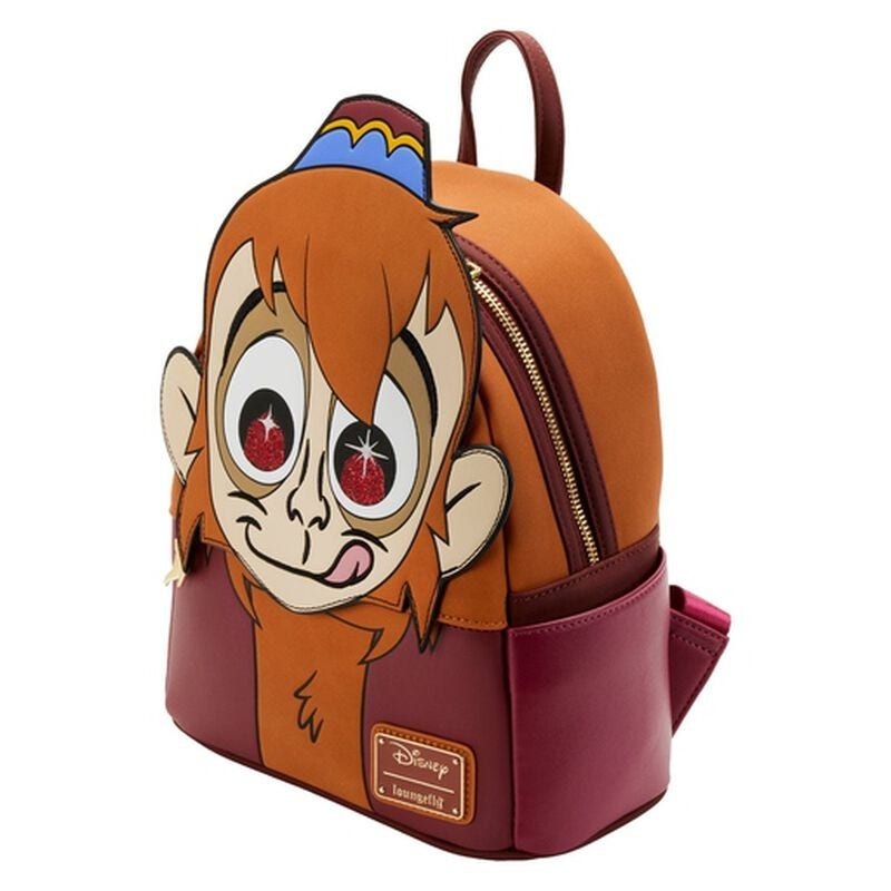 Loungefly Disney Aladdin 30th Anniversary Abu Cosplay Mini Backpack s-l400.jpg main image 2