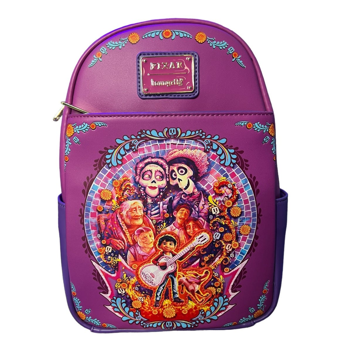 Loungefly Disney Pixar Coco Family Mural Mini Backpack MadBagger