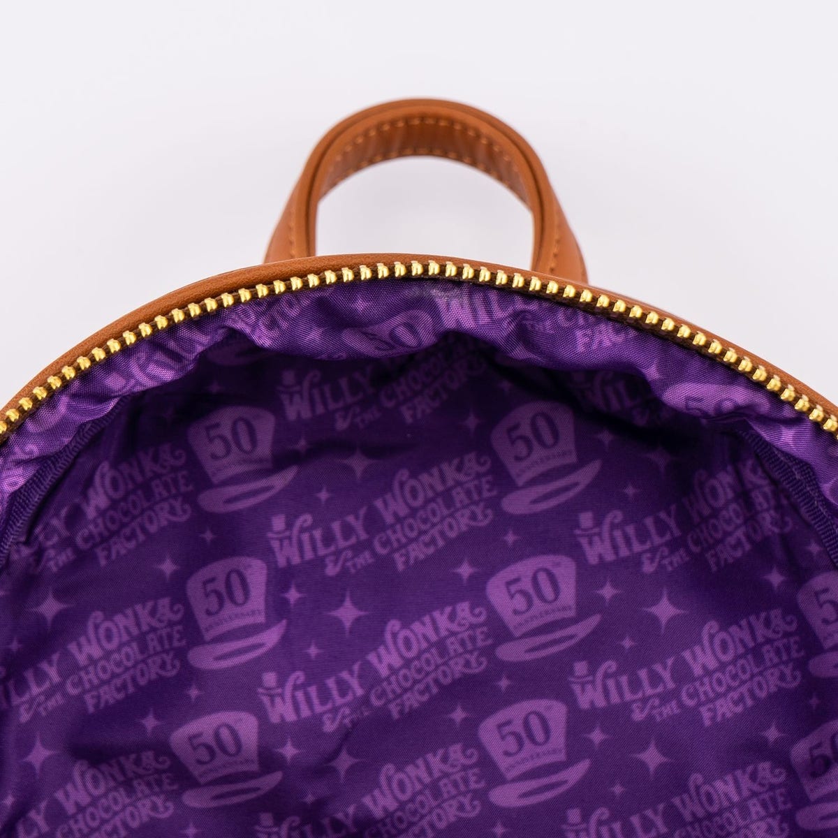 Loungefly Willy Wonka Mini Backpack Loungefly Willy Wonka 50th Anniversary Mini | Mercari main image 2