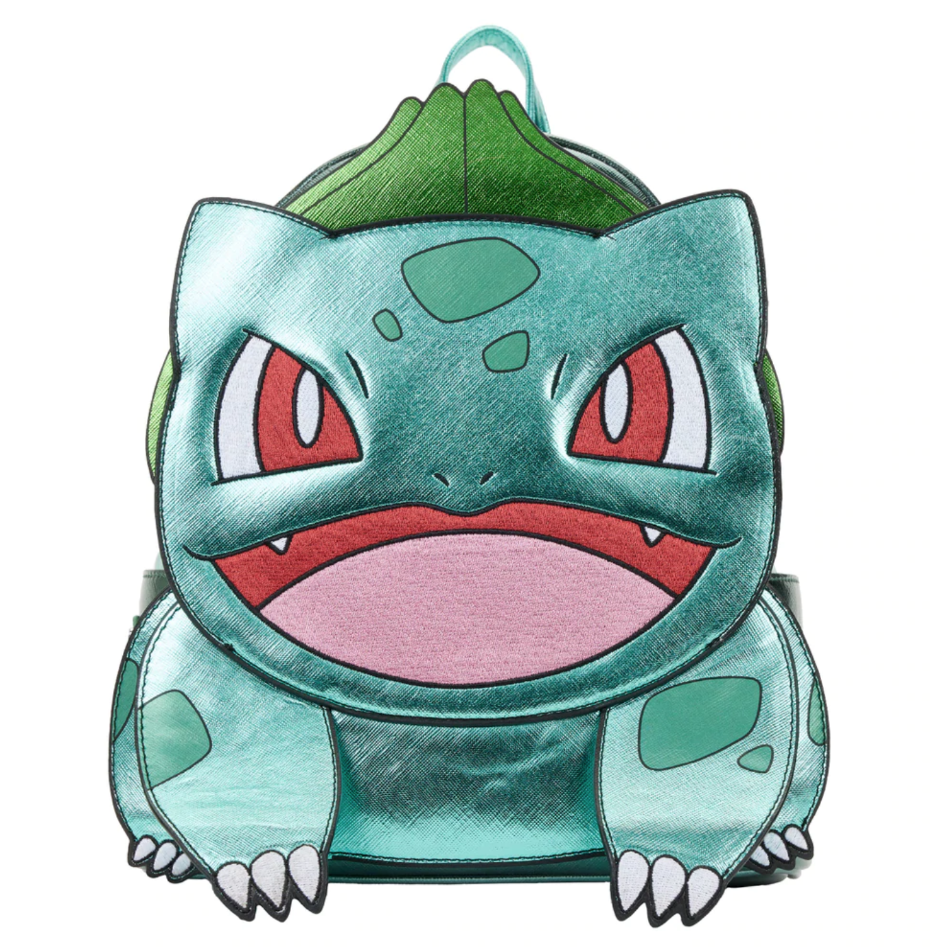 【Lounge Fly】Pokemon Bulbasaur Evolutions Pocket Backpack Amazon.com | Loungefly Pokemon Bulbasaur Evolutions Triple