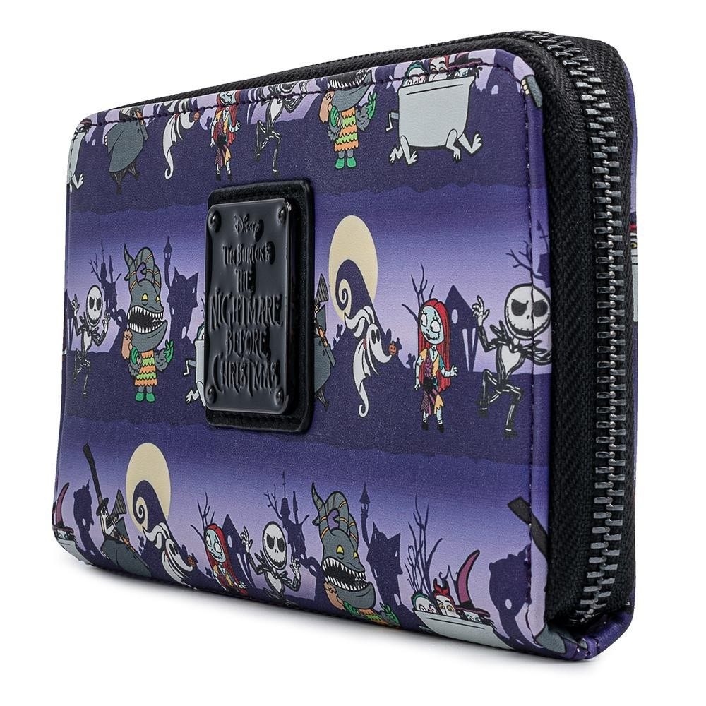 Loungefly - Disney NBC Halloween Line Mini Backpack & Matching Zip Wallet Loungefly | Bags | Loungefly Disney Nbc Halloween Line Mini  main image 4