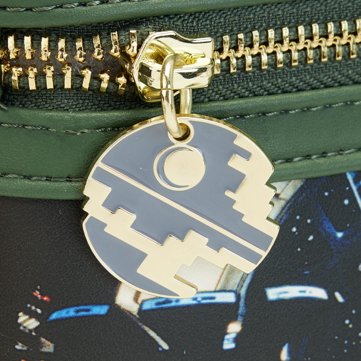 Loungefly Green and Cream Star Wars Backpack NWOT Loungefly Star Wars: Return of the Jedi 40th Anniversary  main image 2