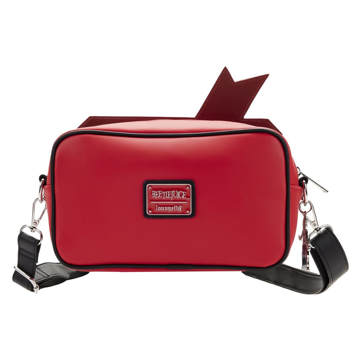 LOUNGEFLY Beetlejuice Graveyard Sign Crossbody Bag