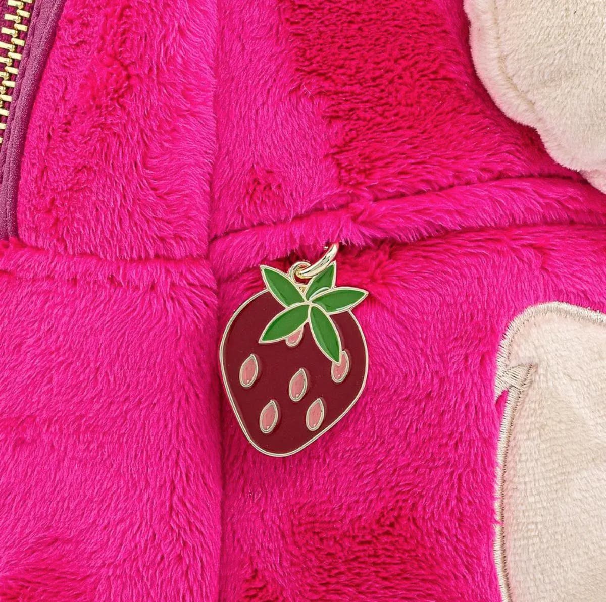 Loungefly Disney Pixar Lotso Cosplay Sherpa Mini Backpack  display picture 1