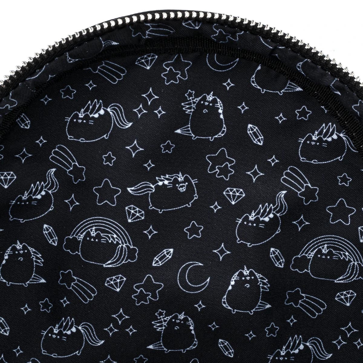 New in bag Loungefly Pusheenicorn Pusheen Rainbow Unicorn Black Mini Backpack Amazon.com: GUND Pusheen Pusheenicorn Plush Stuffed Animal  main image 4