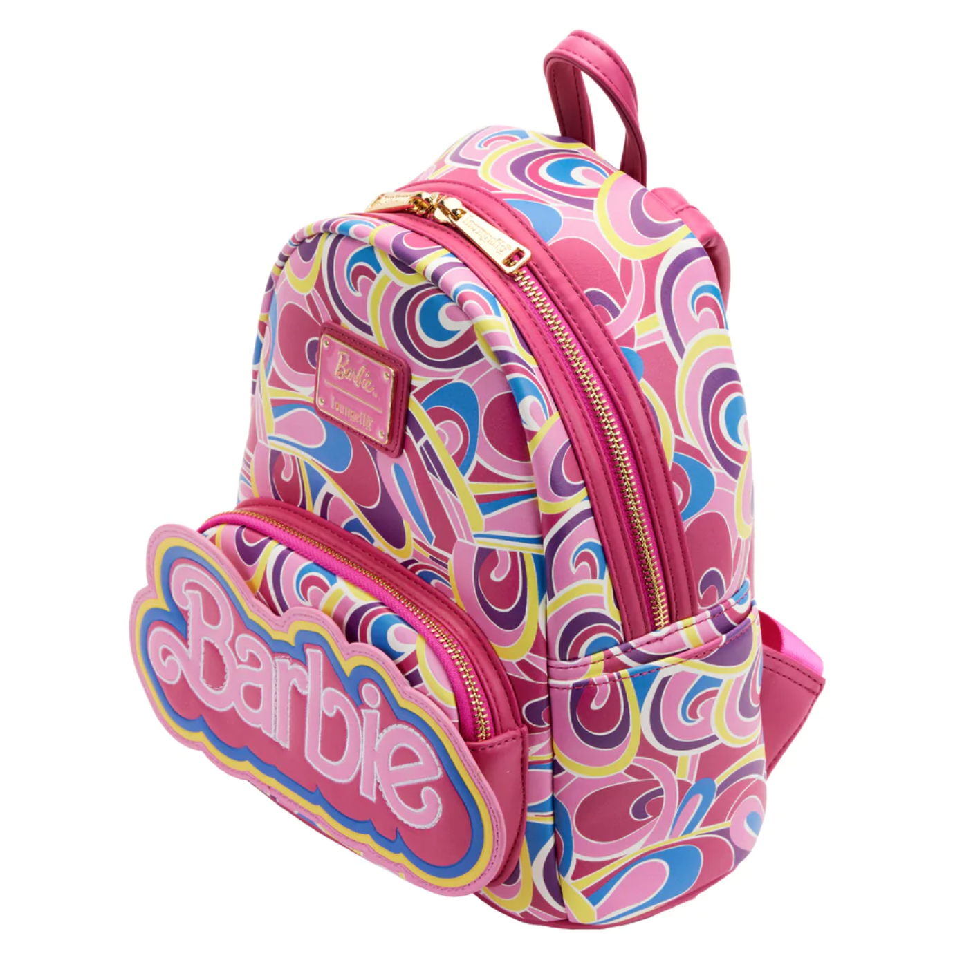 LOUNGEFLY Barbie Totally Hair 30th Anniversary Mini Backpack  display picture 2
