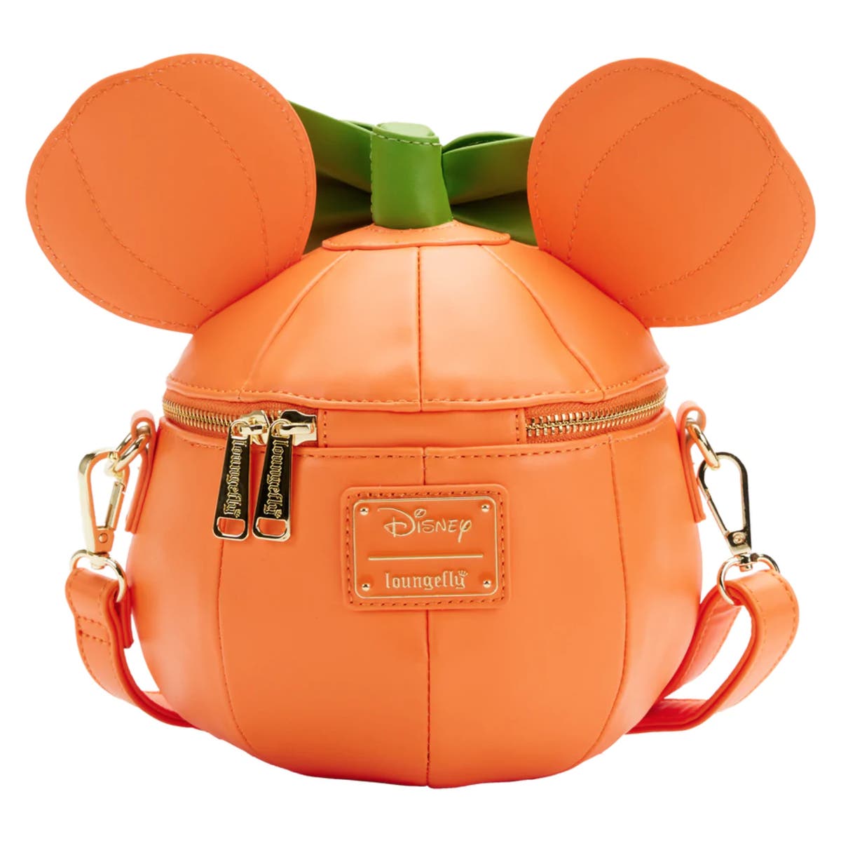 LOUNGEFLY Disney Minnie Mouse Pumpkin Figural Glow in the 