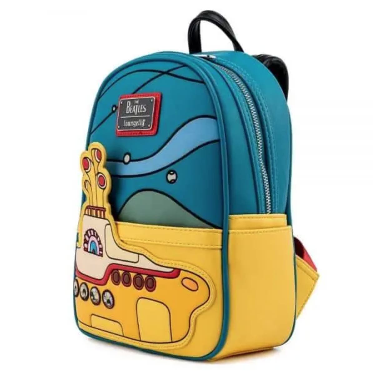 Loungefly Walmart Exclusive 2022 Yellow Submarine Backpack And Wallet s-l400.jpg main image 2