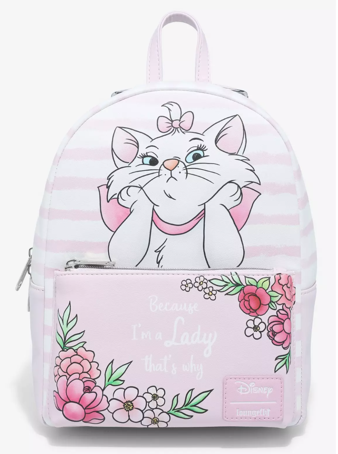 Loungefly Disney The Aristocats Marie Rose Mini Backpack Loungefly Disney The Aristocats Marie Butterfly Mini  main image 3