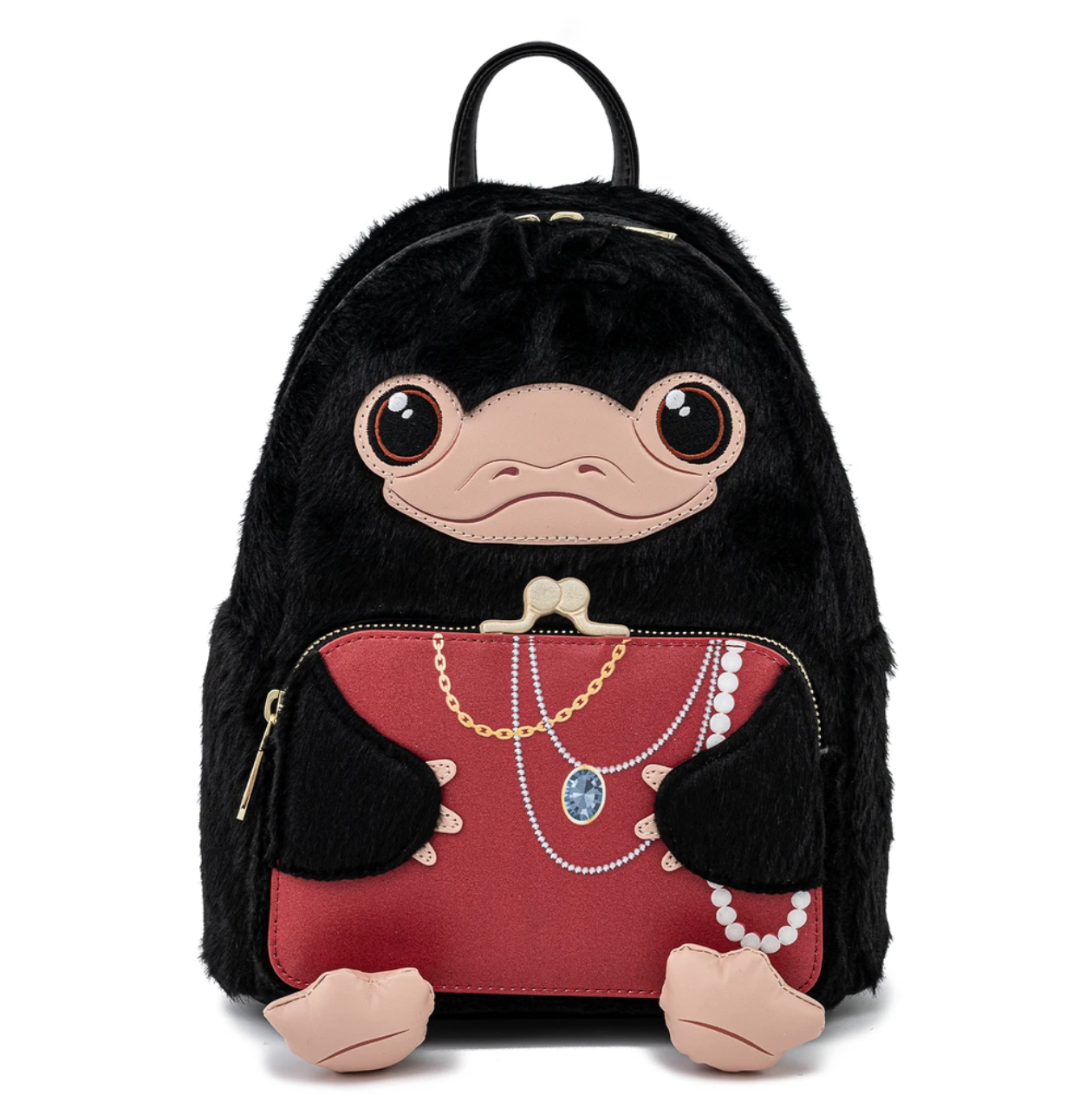 Loungefly Fantastic Beasts Niffler Plush Cosplay Mini Backpack